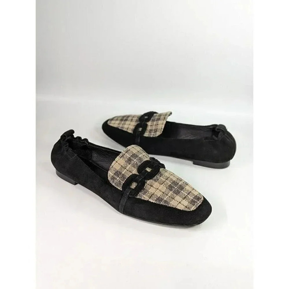 Sanctuary Women's Blast Slip On Loafer Flats Black Oat milk Size 11 (MSRP $129) - Picture 3 of 8